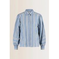 Expresso Blouse Jacquard Breeze Blue